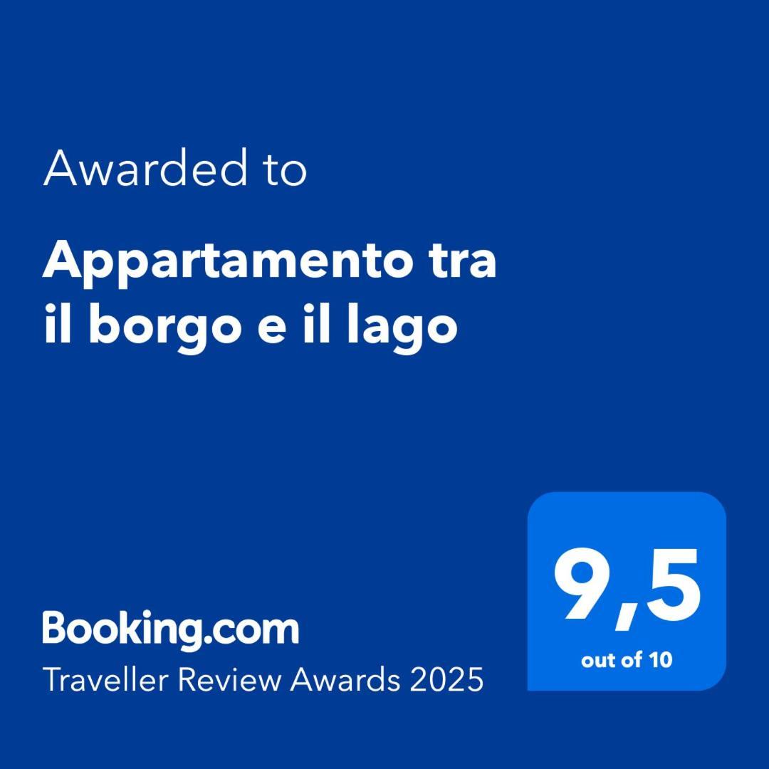 Appartamento Tra Il Borgo E Il Lago アングイッラーラ・サバーツィア エクステリア 写真